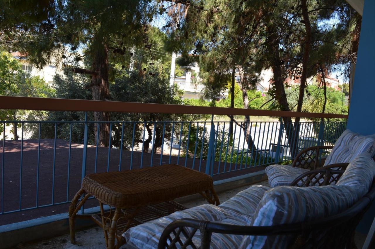Spacious Apartment With Balconies, Ac, King Bed, Near Dt And Transports Athens Luaran gambar